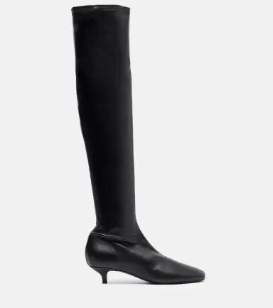 TOTEME Day leather over-the-knee boots | Thumbnail 4