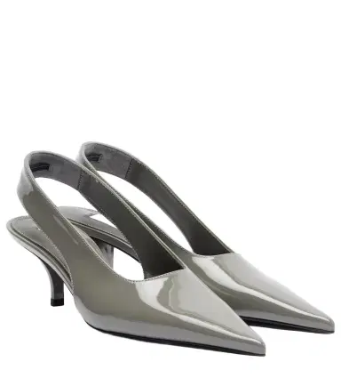 TOTEME Patent leather slingback pumps | Thumbnail 1 TOTEME Patent leather slingback pumps | Thumbnail 1