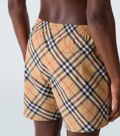 Burberry Check swim trunks | Thumbnail 3 Burberry Check swim trunks | Thumbnail 3