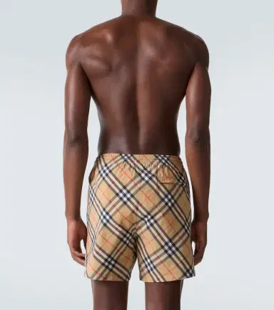 Burberry Check swim trunks | Thumbnail 4 Burberry Check swim trunks | Thumbnail 4