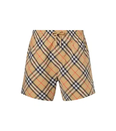 Burberry Check swim trunks | Thumbnail 1 Burberry Check swim trunks | Thumbnail 1