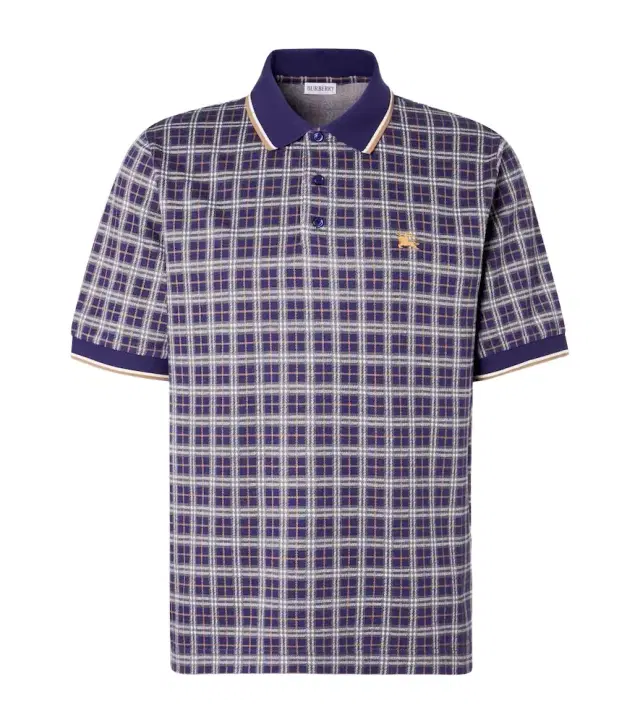 Burberry Checked polo shirt