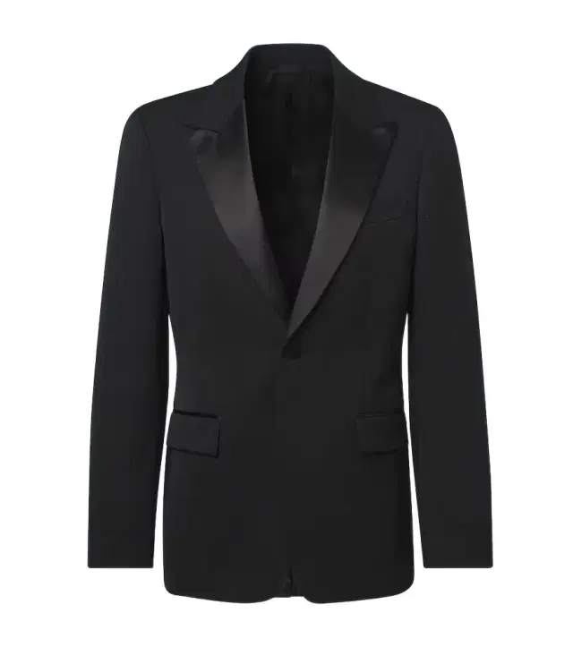 Wool tuxedo jacket