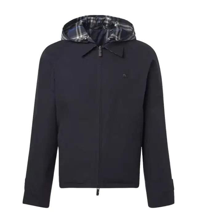 Burberry Check cotton blouson jacket