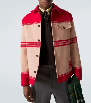 Burberry EKD wool-blend jacket | Thumbnail 3 Burberry EKD wool-blend jacket | Thumbnail 3