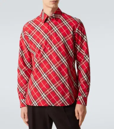 Burberry Checked cotton shirt | Thumbnail 3