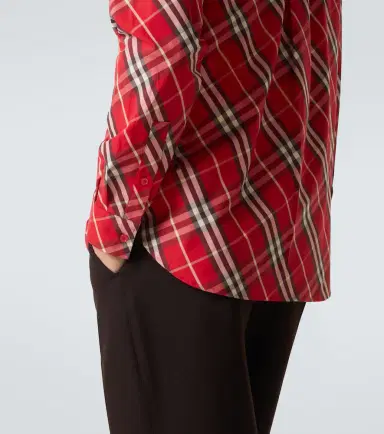 Burberry Checked cotton shirt | Thumbnail 5