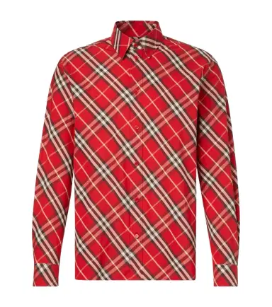 Burberry Checked cotton shirt | Thumbnail 1