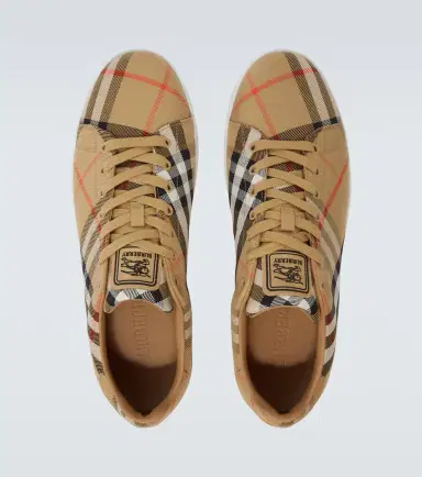 Burberry Set Check sneakers | Thumbnail 5 Burberry Set Check sneakers | Thumbnail 5
