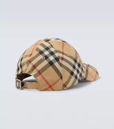 Burberry Check twill baseball cap | Thumbnail 2 Burberry Check twill baseball cap | Thumbnail 2