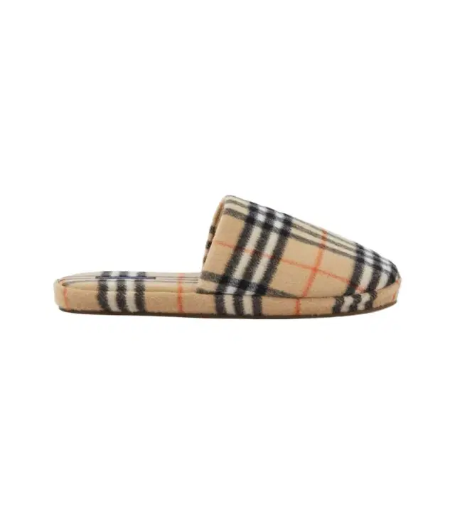 Burberry Check slippers