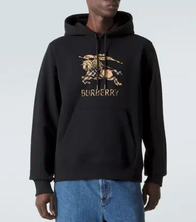 Burberry EKD cotton jersey hoodie | Thumbnail 5