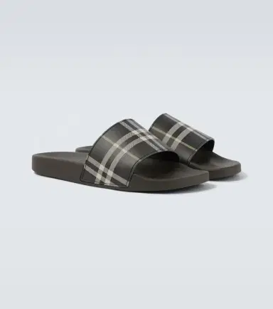 Burberry Check slides | Thumbnail 2 Burberry Check slides | Thumbnail 2