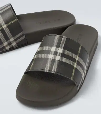 Burberry Check slides | Thumbnail 3 Burberry Check slides | Thumbnail 3