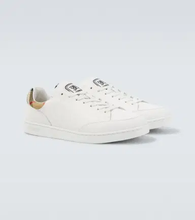 Burberry Set Check leather sneakers | Thumbnail 2 Burberry Set Check leather sneakers | Thumbnail 2