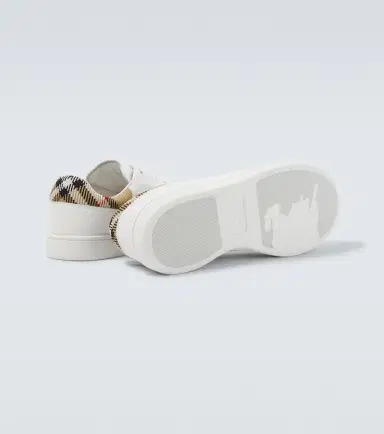 Burberry Set Check leather sneakers | Thumbnail 3 Burberry Set Check leather sneakers | Thumbnail 3