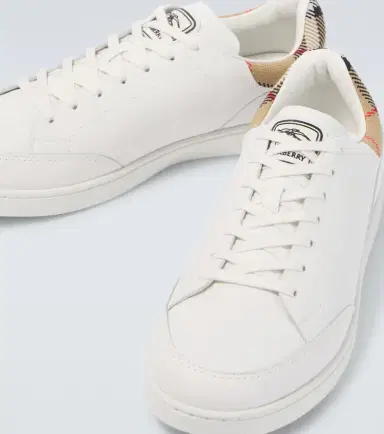 Burberry Set Check leather sneakers | Thumbnail 6 Burberry Set Check leather sneakers | Thumbnail 6