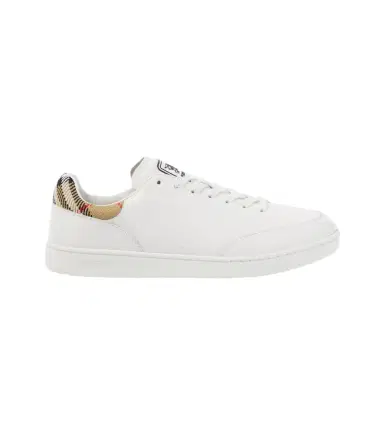 Burberry Set Check leather sneakers | Thumbnail 1 Burberry Set Check leather sneakers | Thumbnail 1