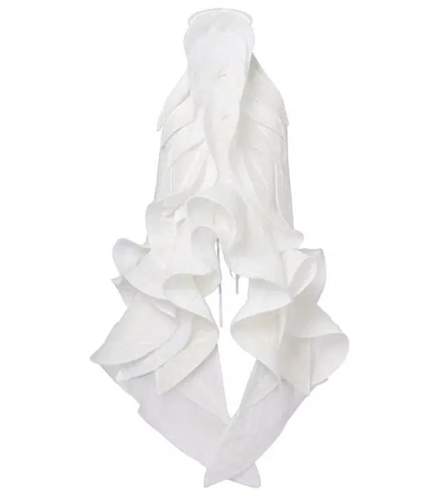 Étoile Wave ruffled top