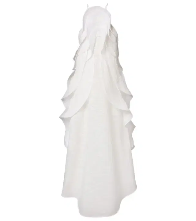 Maticevski Délice Wave ruffled maxi dress
