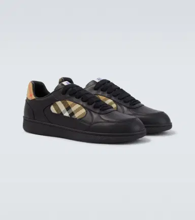 Burberry Terrace Check leather sneakers | Thumbnail 6 Burberry Terrace Check leather sneakers | Thumbnail 6