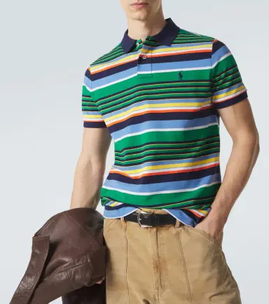 Polo Ralph Lauren Striped cotton polo shirt | Thumbnail 4