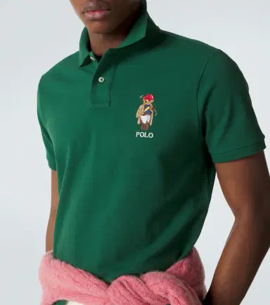 Polo Ralph Lauren Polo Bear cotton piqué polo shirt | Thumbnail 3