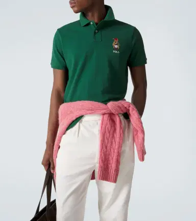 Polo Ralph Lauren Polo Bear cotton piqué polo shirt | Thumbnail 6