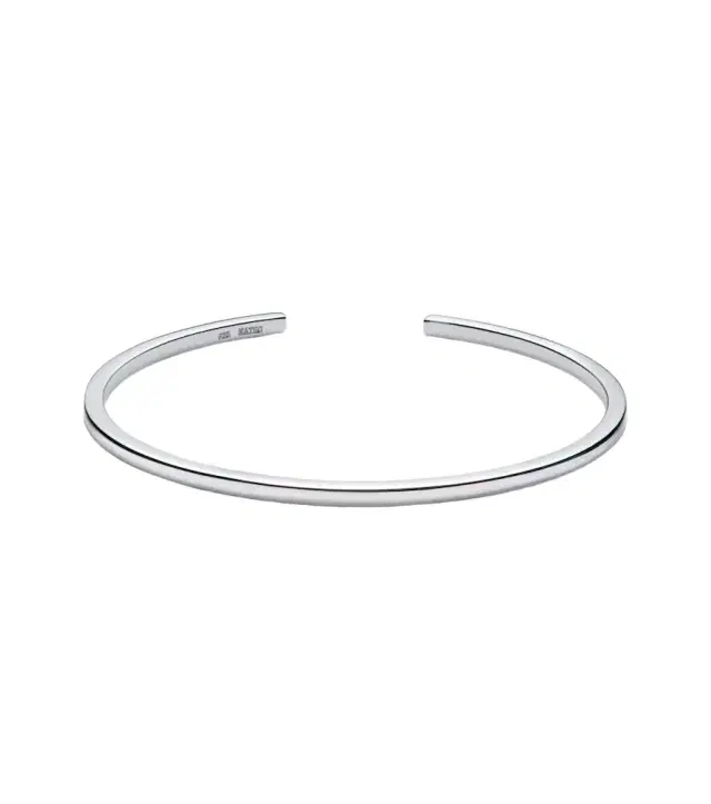 Sterling silver cuff bracelet