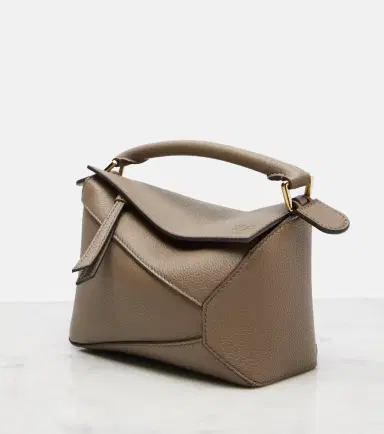 Loewe Puzzle Edge Mini leather top-handle bag | Thumbnail 4 Loewe Puzzle Edge Mini leather top-handle bag | Thumbnail 4