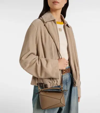 Loewe Puzzle Edge Mini leather top-handle bag | Thumbnail 5 Loewe Puzzle Edge Mini leather top-handle bag | Thumbnail 5