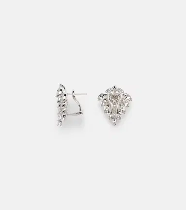 Anita Ko Snowflake 18kt white gold earrings with diamonds | Thumbnail 2
