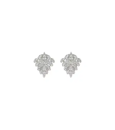 Anita Ko Snowflake 18kt white gold earrings with diamonds | Thumbnail 1
