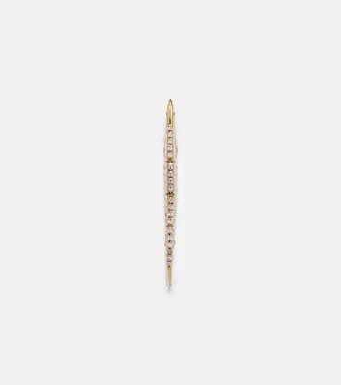 Yvonne Léon Yvonne Léon Marlin Gm 9kt gold single earring with diamonds | Thumbnail 2 Yvonne Léon Yvonne Léon Marlin Gm 9kt gold single earring with diamonds | Thumbnail 2