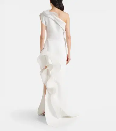 Maticevski Excitement ruffled one-shoulder gown | Thumbnail 5