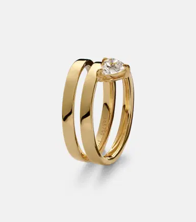 Anita Ko Coil 18kt gold ring with diamonds | Thumbnail 2 Anita Ko Coil 18kt gold ring with diamonds | Thumbnail 2