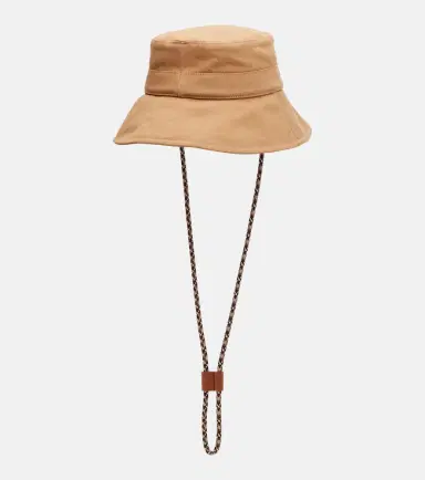 Moncler Logo cotton canvas bucket hat | Thumbnail 3