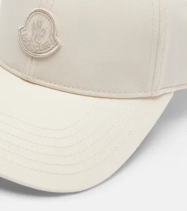 Moncler Logo cotton baseball cap | Thumbnail 2
