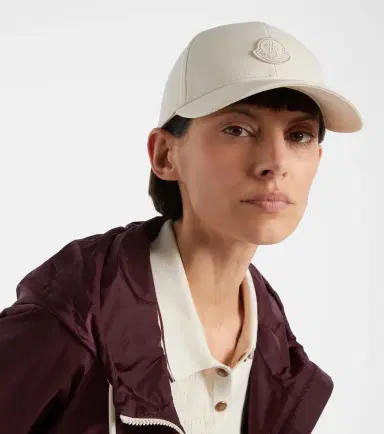 Moncler Logo cotton baseball cap | Thumbnail 4