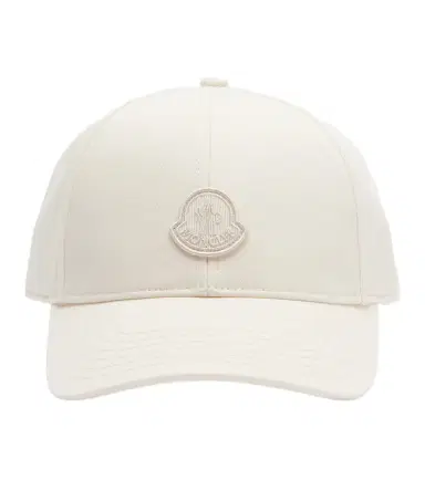 Moncler Logo cotton baseball cap | Thumbnail 1