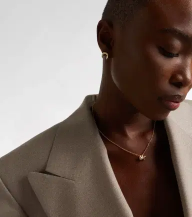 Yvonne Léon Yvonne Léon Koala 18kt gold necklace with diamonds and enamel | Thumbnail 5