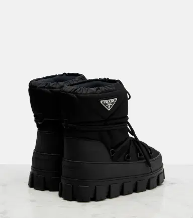 Prada Re-Nylon gabardine snow boots | Thumbnail 3