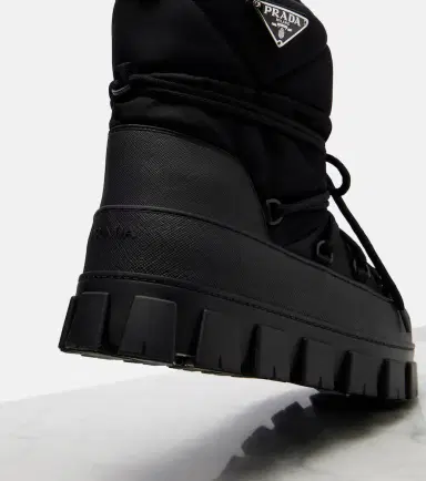 Prada Re-Nylon gabardine snow boots | Thumbnail 4