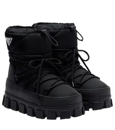 Prada Re-Nylon gabardine snow boots | Thumbnail 1