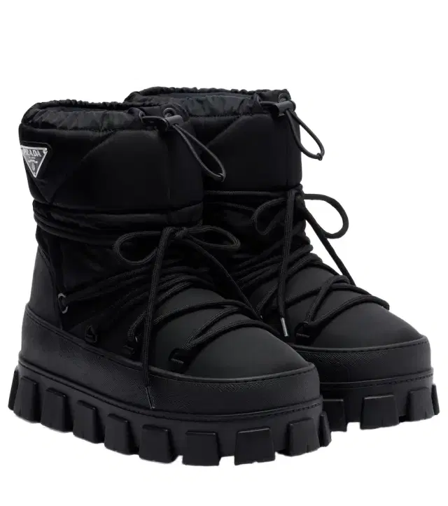 Prada Re-Nylon gabardine snow boots