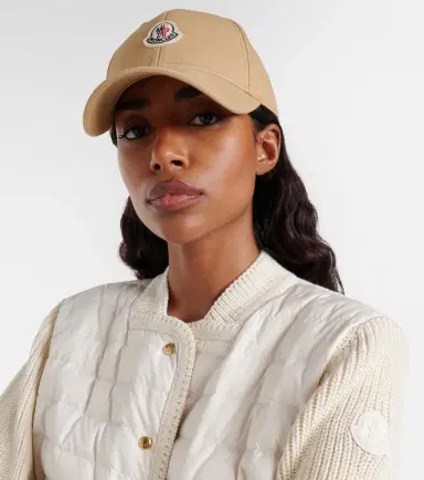 Moncler Logo cotton gabardine baseball cap | Thumbnail 4
