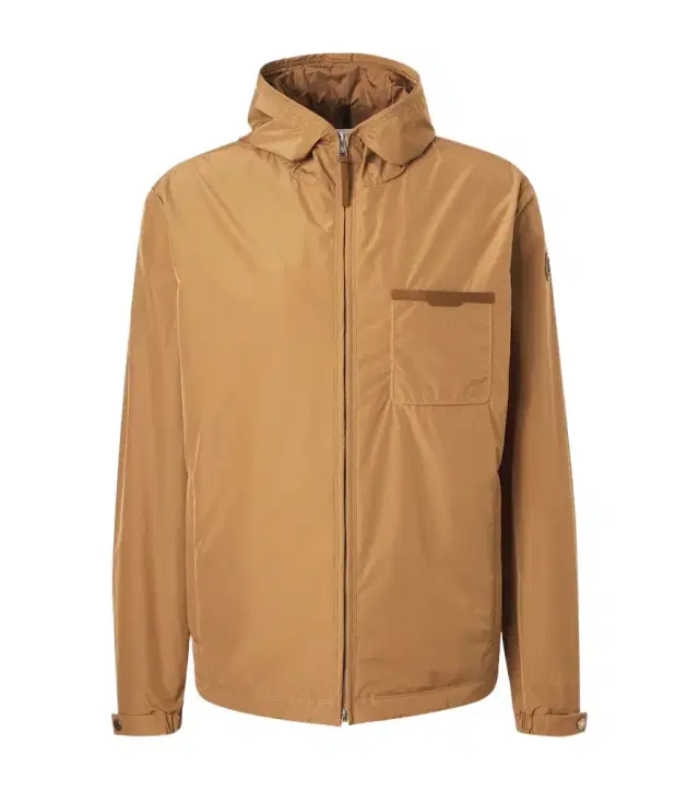 Moncler eather-trimmed jacket