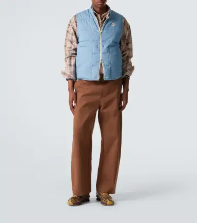 Moncler Heceta denim down vest | Thumbnail 2