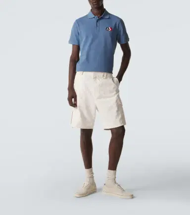 Moncler ogo cotton piqué polo shirt | Thumbnail 5 Moncler ogo cotton piqué polo shirt | Thumbnail 5