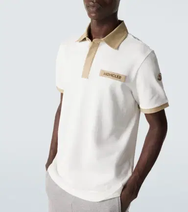 Moncler ogo cotton piqué polo shirt | Thumbnail 3 Moncler ogo cotton piqué polo shirt | Thumbnail 3